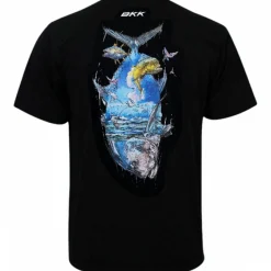 Sale BKK Short Sleeve Casual Shirt, Brand Values GT (Black)