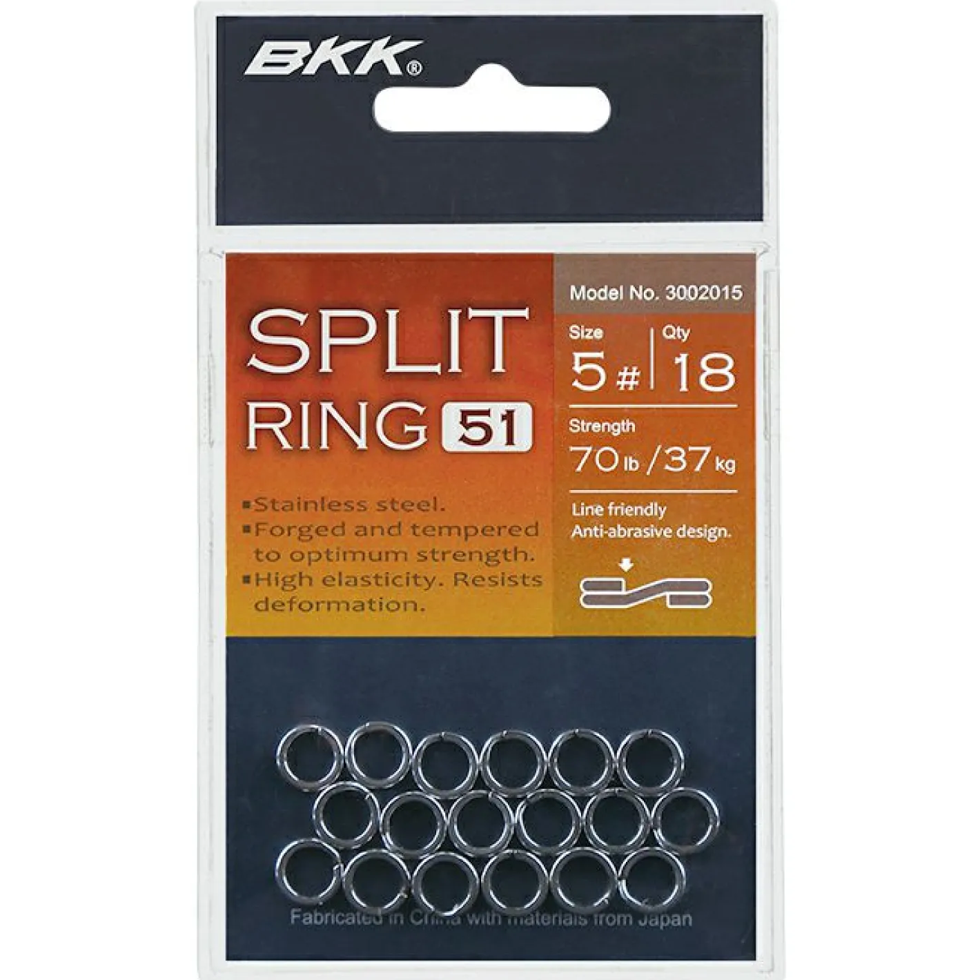 BKK Angelvorfächer & Beifänger|Raubfischangeln-Zubehör<Split Ring-51
