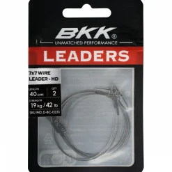 BKK Angelvorfächer & Beifänger|Raubfischangeln-Zubehör<7x7 Wire Leader-HD