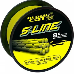 New Black Cat Angelschnur Cat S-Line gelb (180-300 m)