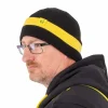 Hot Black Cat Beanie Hat (Black/Yellow)