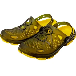 Clearance Black Cat Cat Clogs Unisex (Black/Yellow)
