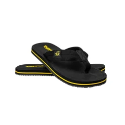 Black Cat Outdoor- & Angel-Sandalen<Flip-Flops Slippers (Black/Yellow)