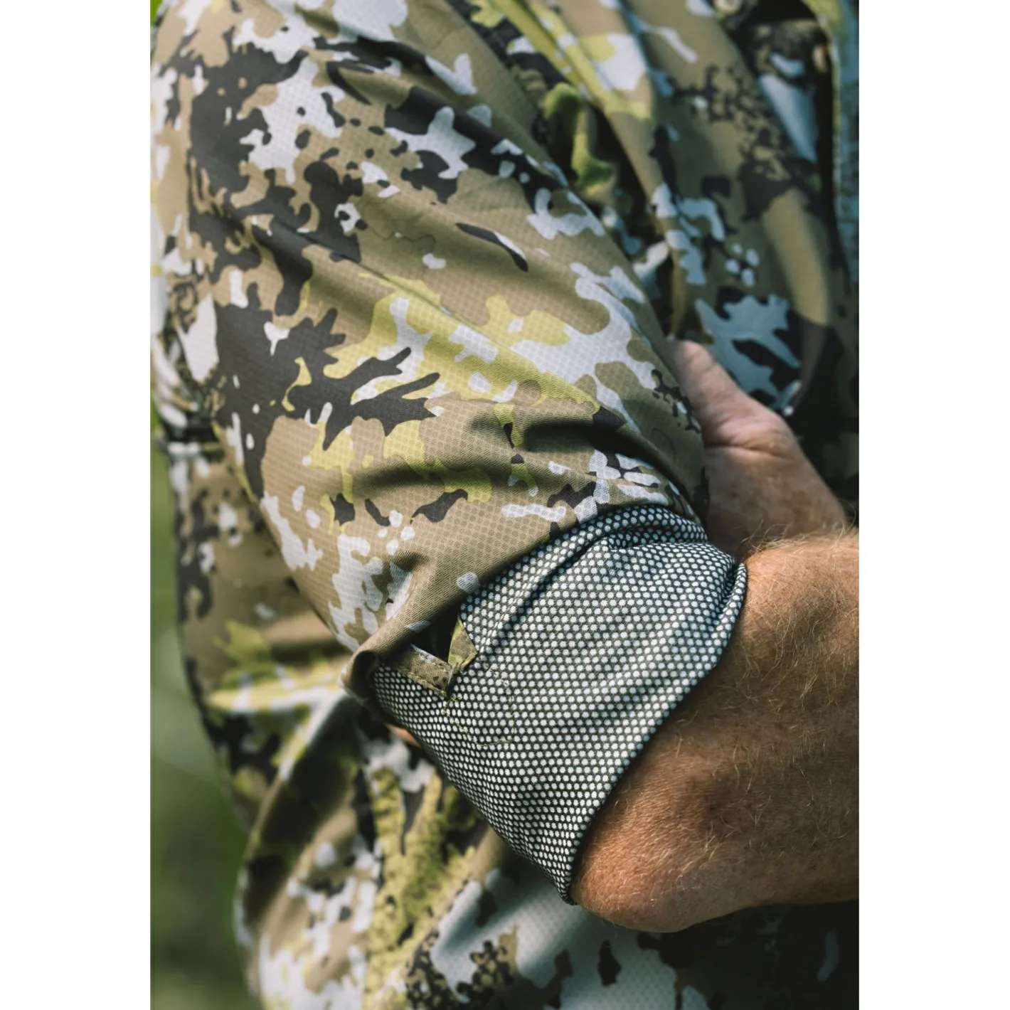 Blaser Tarnjacken & Tarnwesten<AirFlow Hemd Herren (Huntec Camouflage)