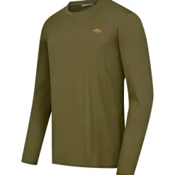 Hot Blaser Base 160 Merino Longsleeve Herren (Dunkel Oliv)