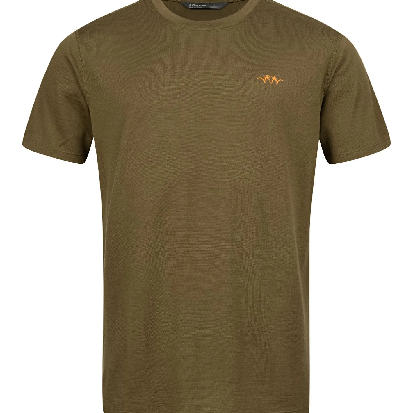 Blaser Base 160 Merino T-Shirt Herren (Dunkel Oliv)