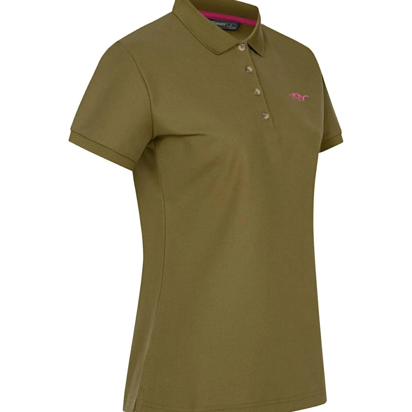 Blaser Damen Angelshirts & -Oberteile<Poloshirt 25 Damen (Dunkel Oliv)