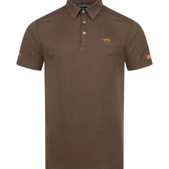Blaser Angel-Poloshirts & Langarmshirts<Poloshirt Competition Herren (Dunkelbraun)