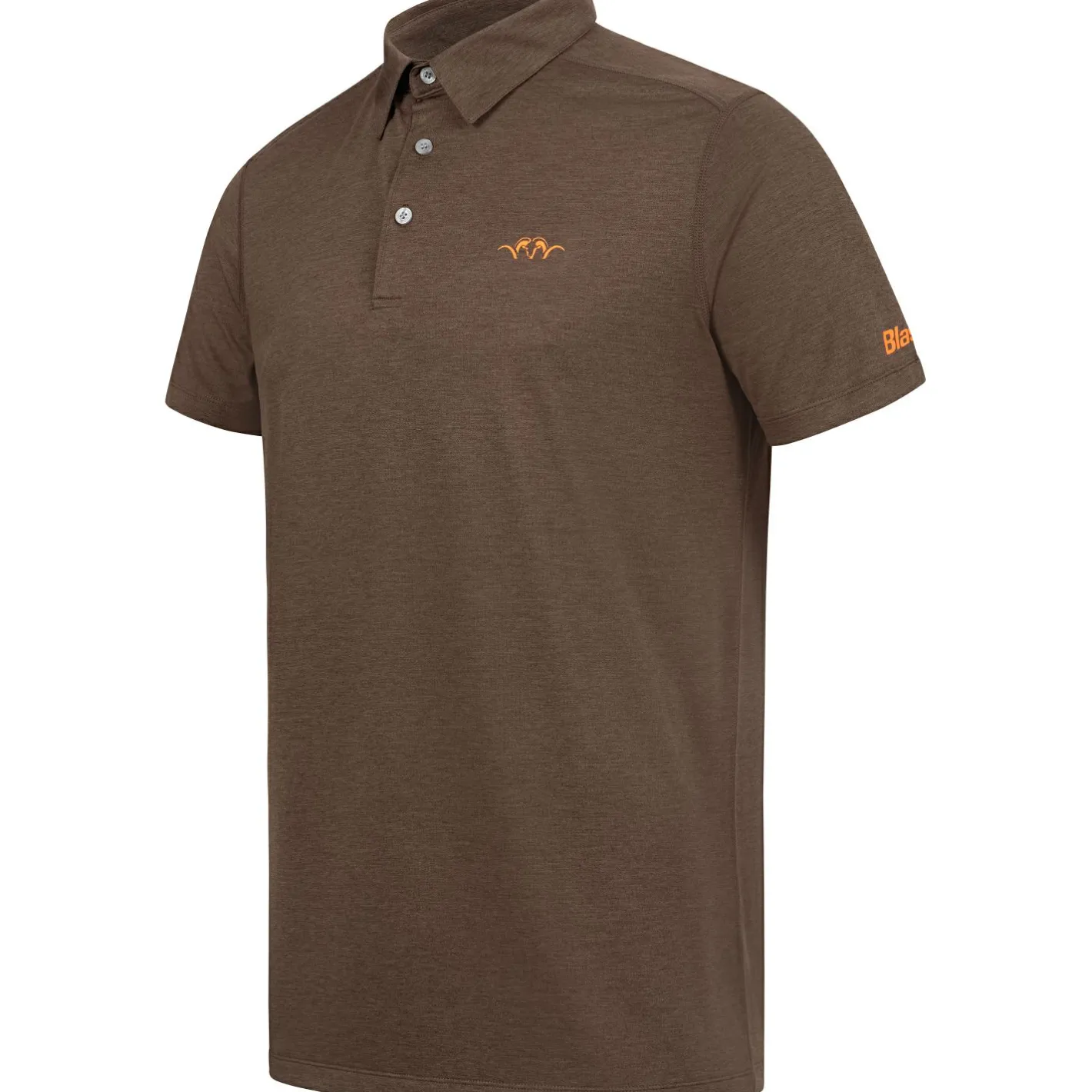 Blaser Angel-Poloshirts & Langarmshirts<Poloshirt Competition Herren (Dunkelbraun)