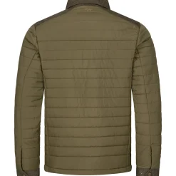 Blaser Outdoor- & Angel-Jacken<Ron Isolations Shacket Steppjacke Herren (Dunkel Oliv)