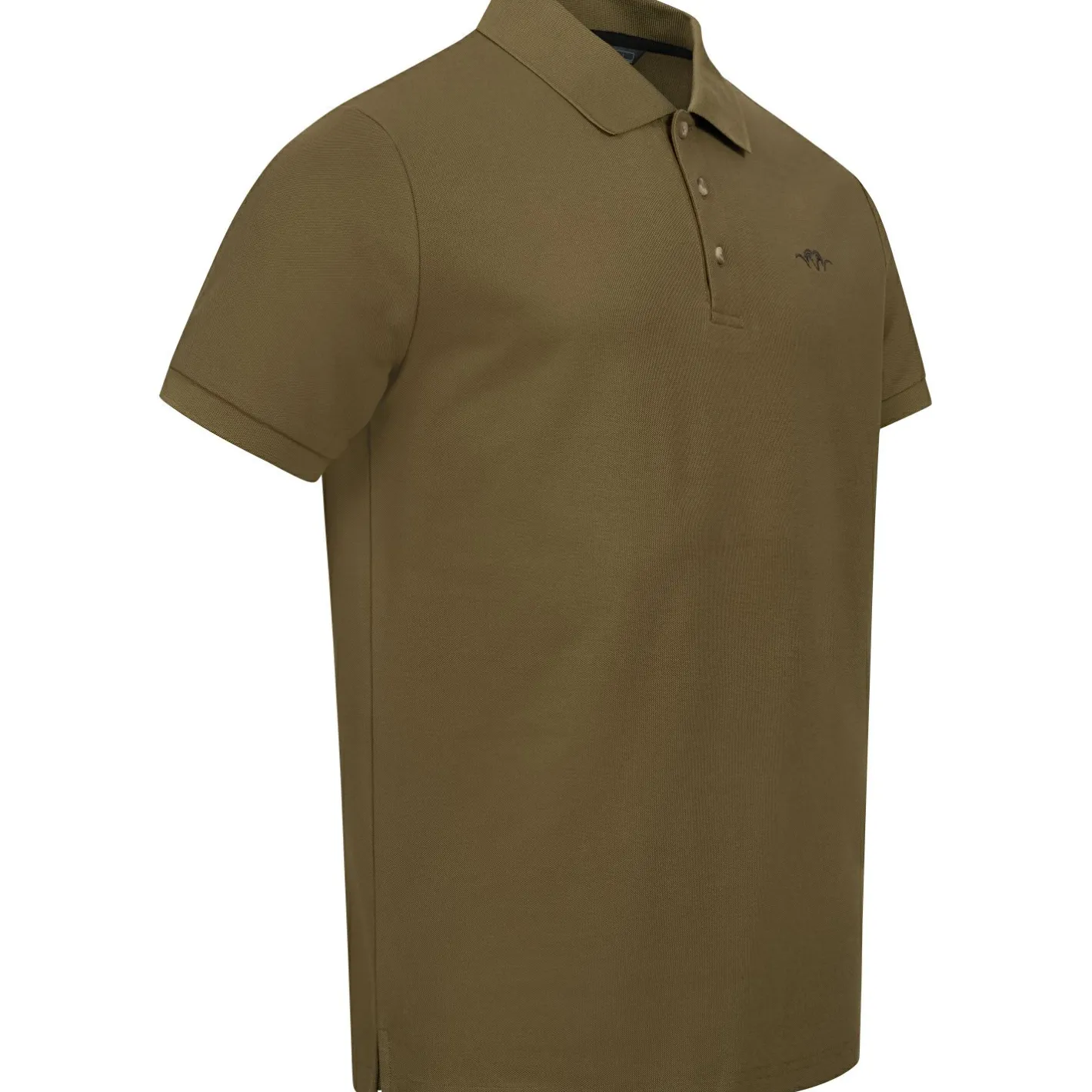 Blaser Angel-Poloshirts & Langarmshirts<Solid Poloshirt Herren (Dunkel Oliv)