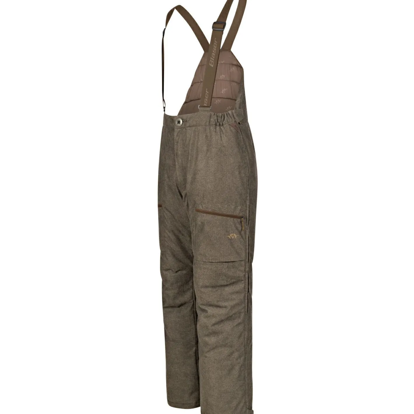 Clearance Blaser Top Heat Bib 2L Hose Herren (Olive Mélange/Schwarz)