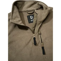 Brandit Angelpullover & -Strickjacken<Fleece Troyer Herren (Olive)
