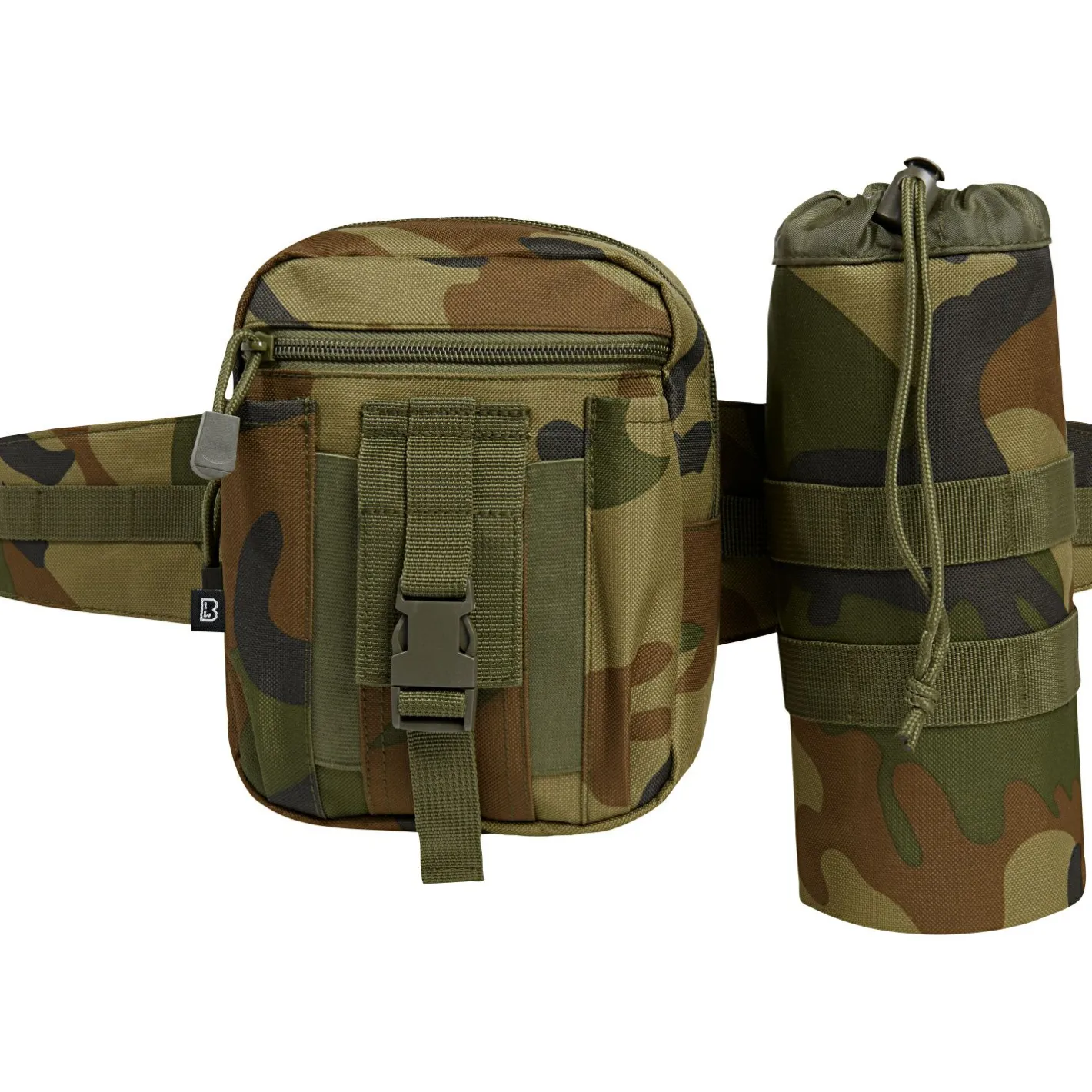 Brandit Angeltaschen ·Angel-Umhängetaschen<Gürteltasche Waistbeltbag Allround (woodland)