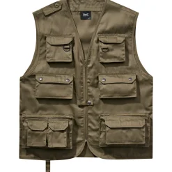 Clearance Brandit Hunting Vest Herren (Olive)