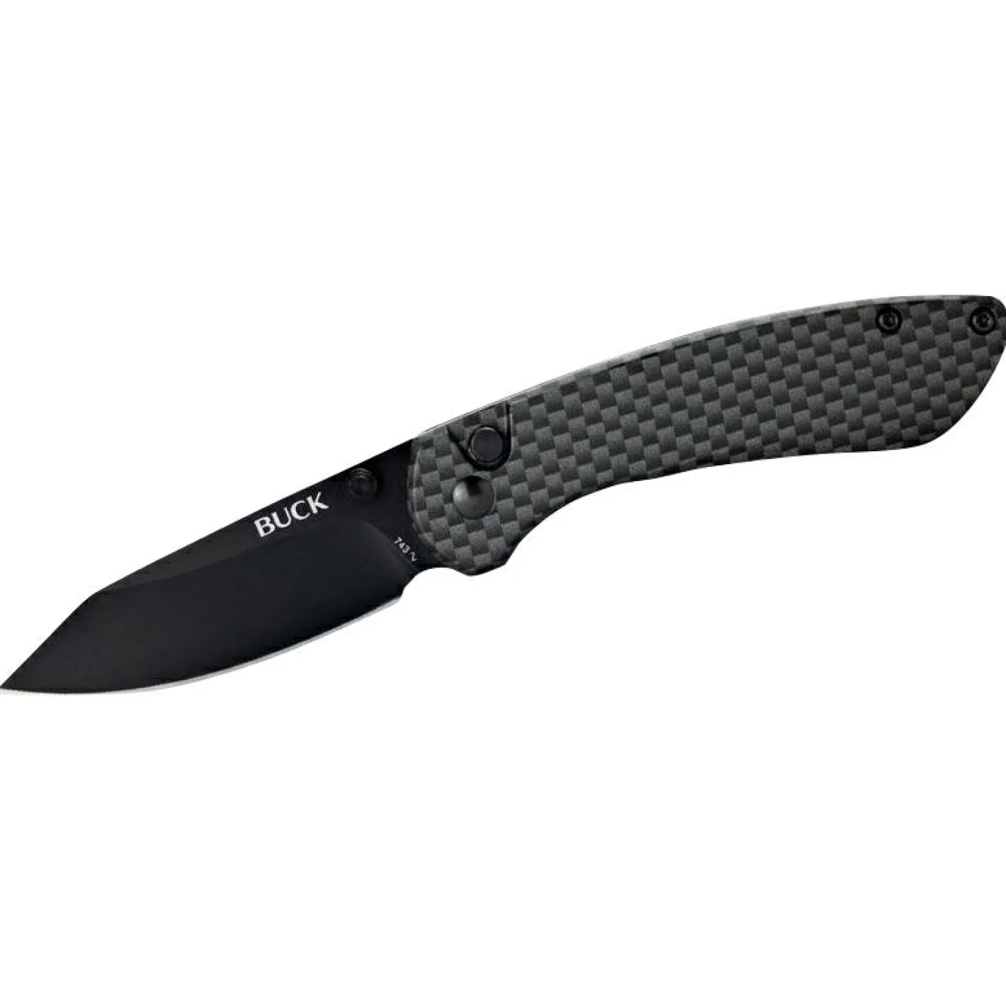 Buck Knives Angelmesser·Taschen- & Multifunktionsmesser<Taschenmesser 743 Mini Sovereign (Schwarz)