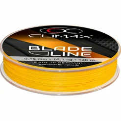 Climax Geflochtene Schnüre<Angelschnur Blade Line (gelb, 275 m)