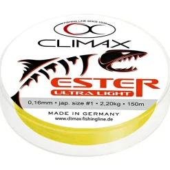 Climax Monofile Schnüre<Ester U-Light XRf Mono (Hi Vis Yellow)