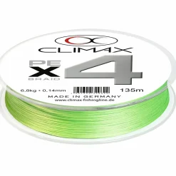Climax Geflochtene Schnüre<PE X4 (Chartreuse)