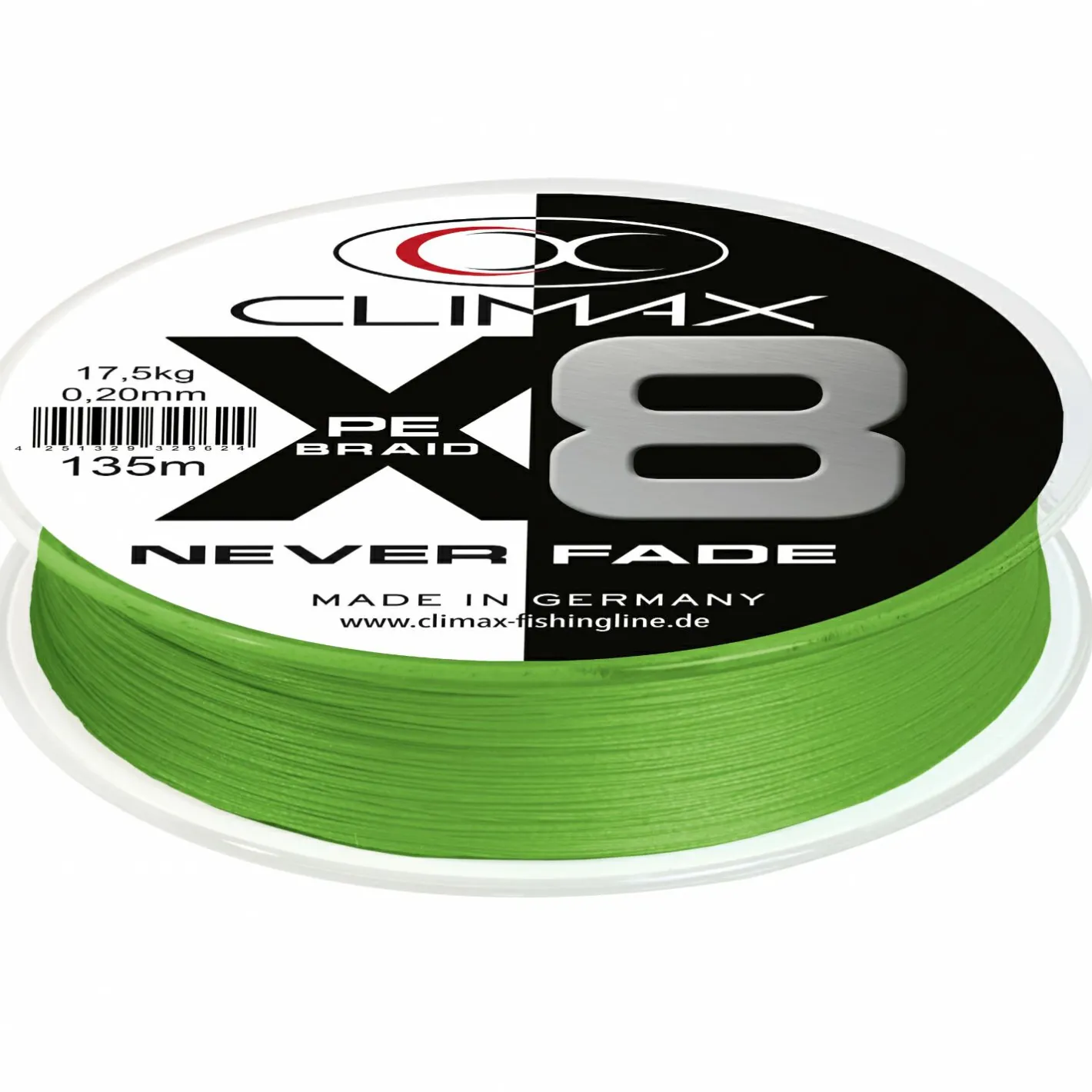 Outlet Climax PE X8 Neverfade (chartreuse)