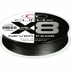 Clearance Climax PE X8 Neverfade (schwarz)