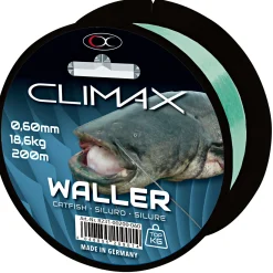 Hot Climax Zielfischschnur Wels (grün, 200 m)