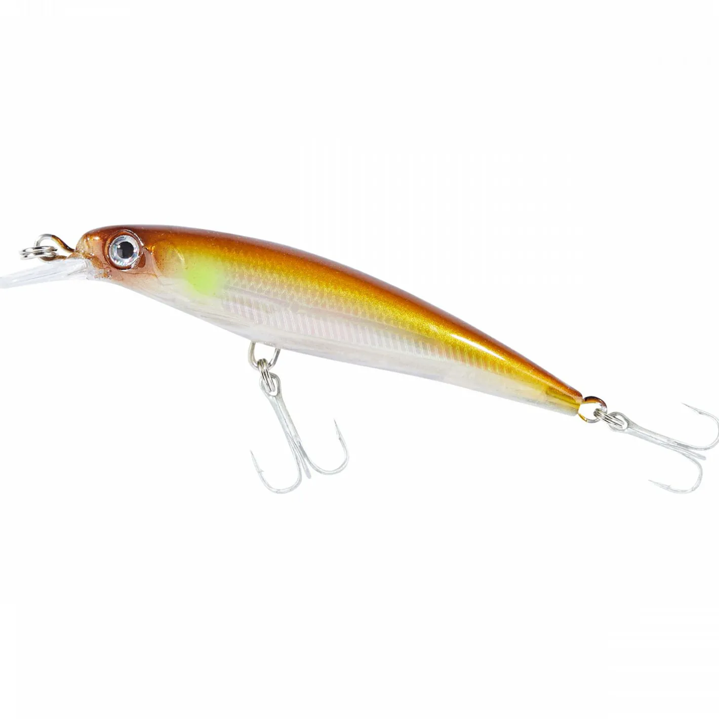 Colonel Wobbler|Raubfischangeln Kunstköder<Wobbler UV Striker Minnow (Amber)