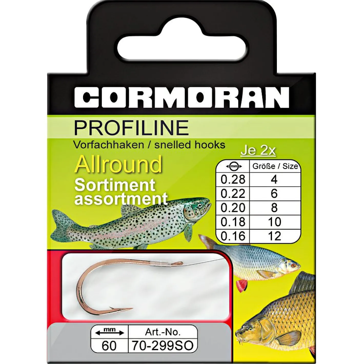 Cormoran Angelhaken<Allroundhaken Profiline Sortiment (299SO)