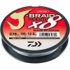 Daiwa Geflochtene Schnüre<Angelschnur J-Braid Grand X8 (hellgrau, 135 m)