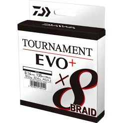 Online Daiwa Angelschnur Tournament X8 Braid EVO+ (270 m, chartreuse)