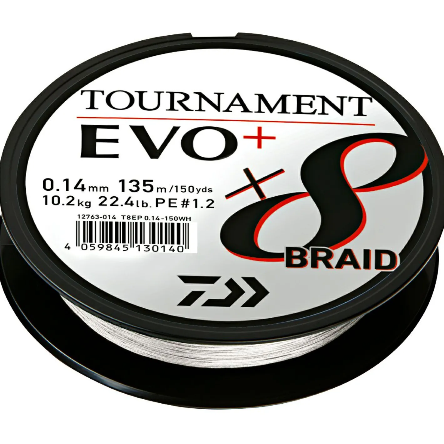Online Daiwa Angelschnur Tournament X8 Braid EVO+ (270 m, dunkelgrün)