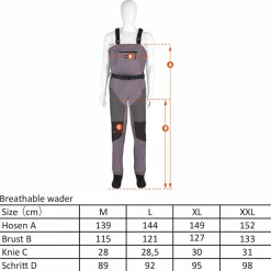 Daiwa Wathosen<D-Vec Breathable Waders