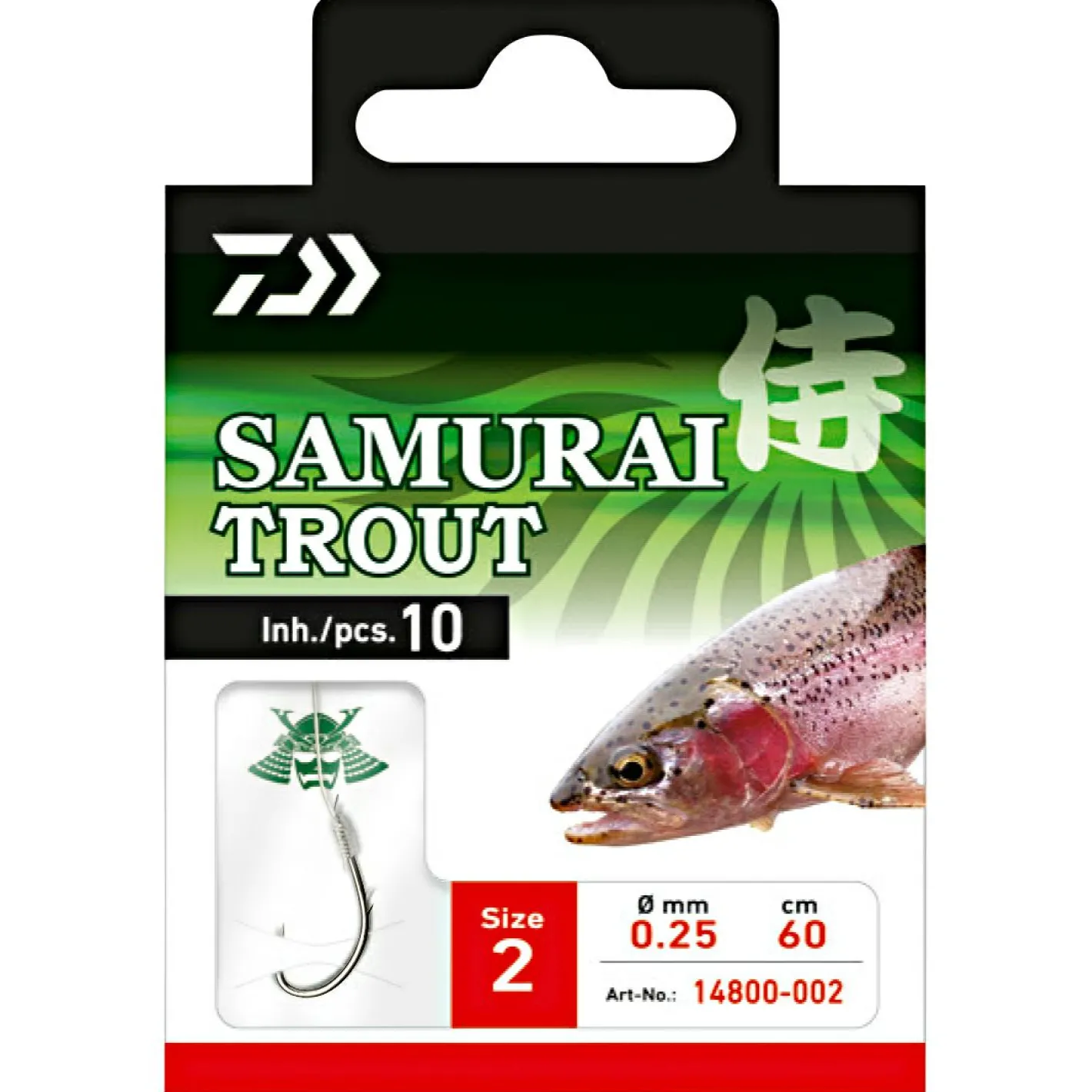 Daiwa Angelhaken|Forellenangeln-Zubehör<Forellenhaken Samurai