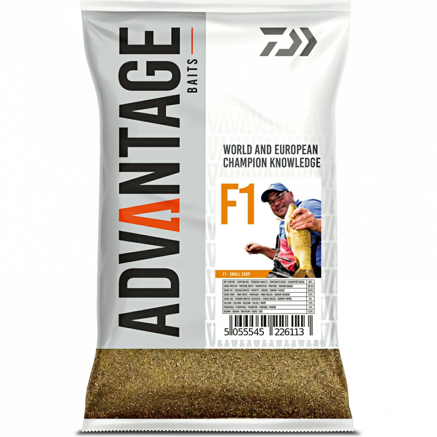 Daiwa Friedfischfutter|Friedfischangeln-Zubehör<Grundfutter Mix Advantage (F1)