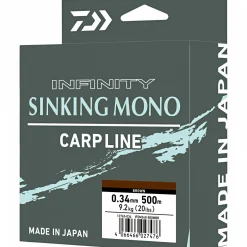 Daiwa Karpfenschnüre|Karpfenschnüre<Infinity Sinking Mono (Braun, 790-1540 m)