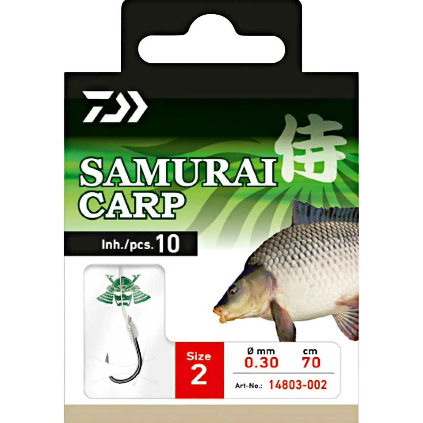 New Daiwa Karpfenhaken Samurai