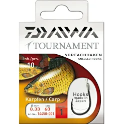 Daiwa Angelhaken|Friedfischangeln-Zubehör<Karpfenhaken Tournament