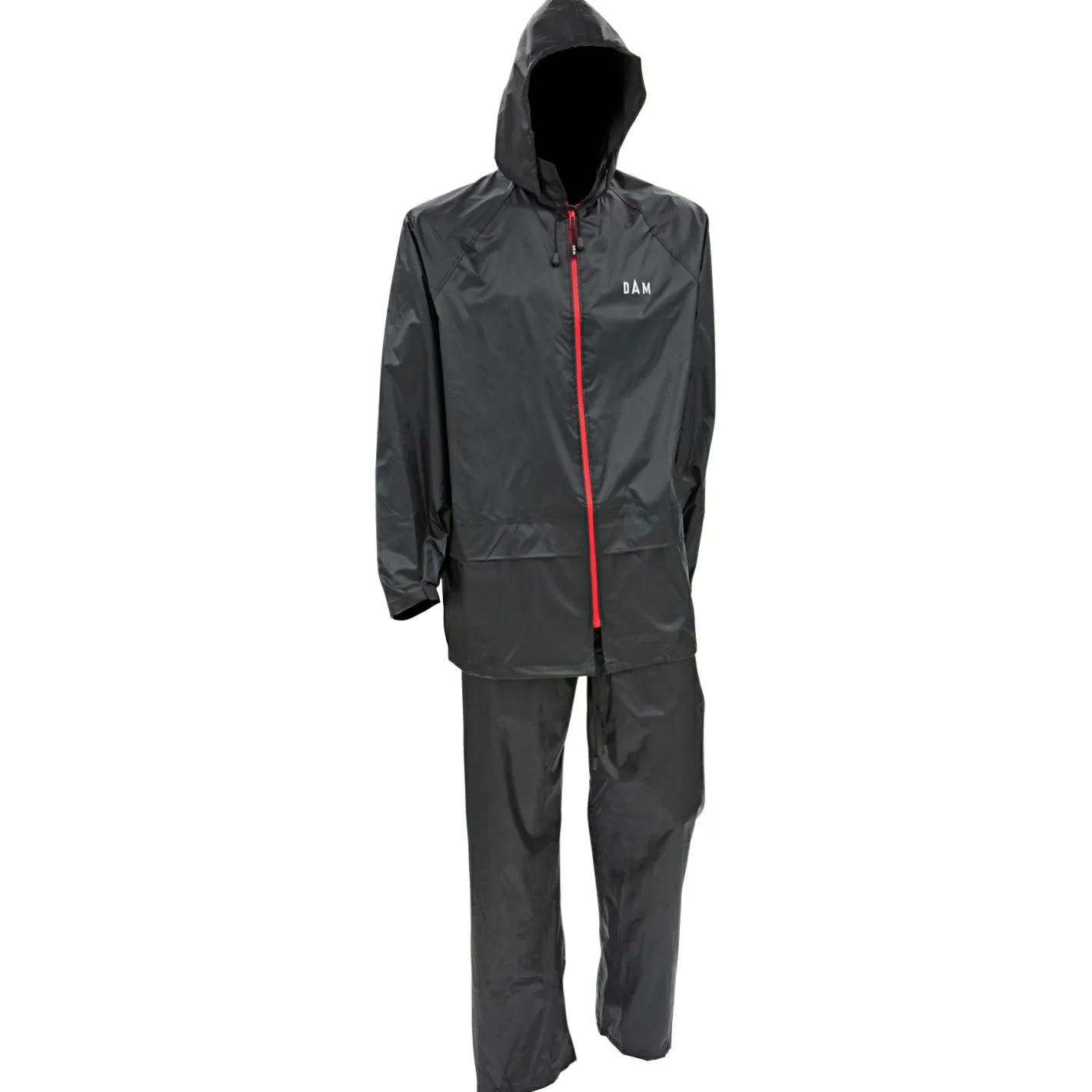 DAM Angelanzüge<Protec Rainsuit Herren (Black)