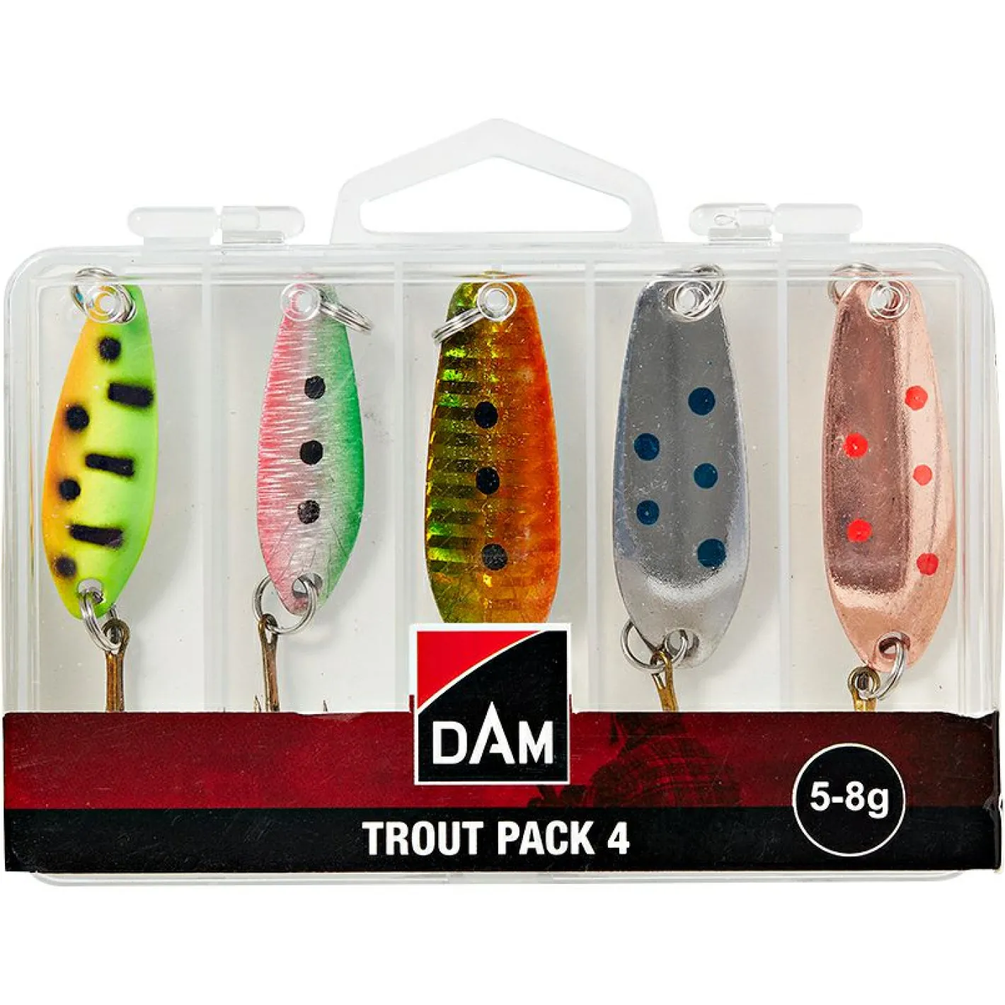 Best DAM Spoon Trout Pack 4