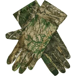 Best Deerhunter Approach Handschuhe Herren, mit Silikongriff (Realtree Adapt™)