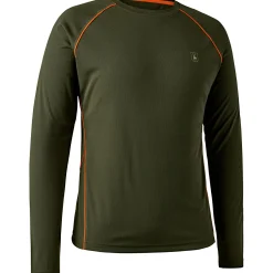 Deerhunter Angel-Poloshirts & Langarmshirts<Chamois Langarm T-Shirt Herren (Forest Green)