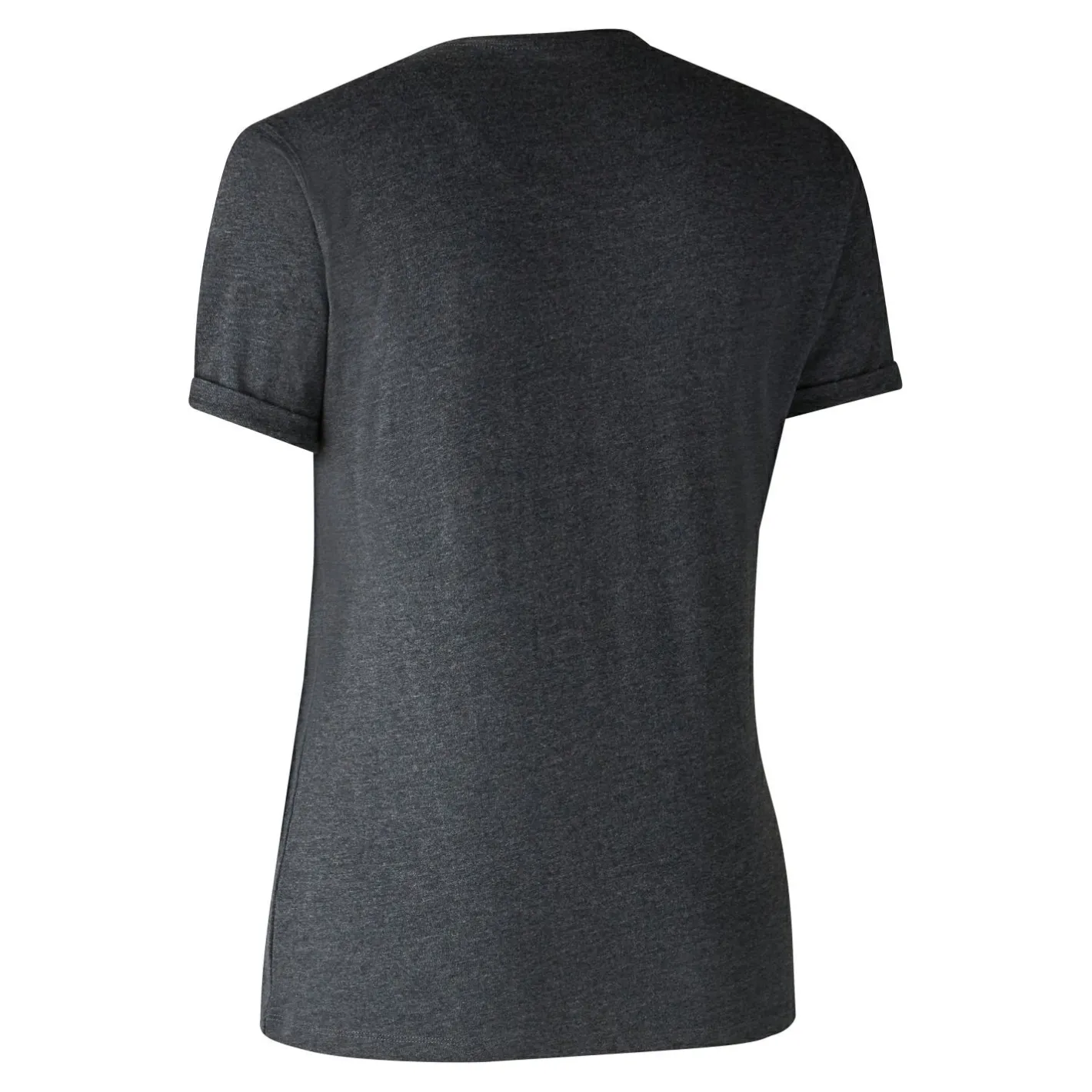 Outlet Deerhunter 2er-Pack Ladies Basis T-Shirts Damen (Adventure Green Melange)