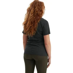 Outlet Deerhunter 2er-Pack Ladies Basis T-Shirts Damen (Adventure Green Melange)