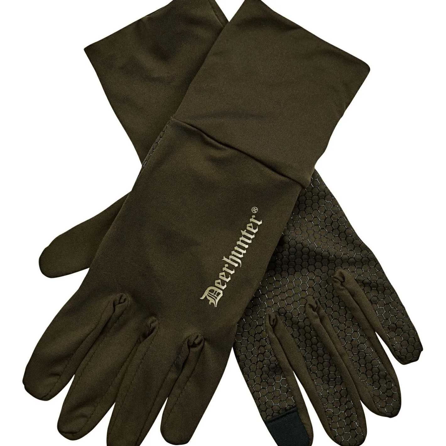 Deerhunter Outdoor- & Angel-Handschuhe<Excape Handschuhe, mit Silikongriff (Art Green)