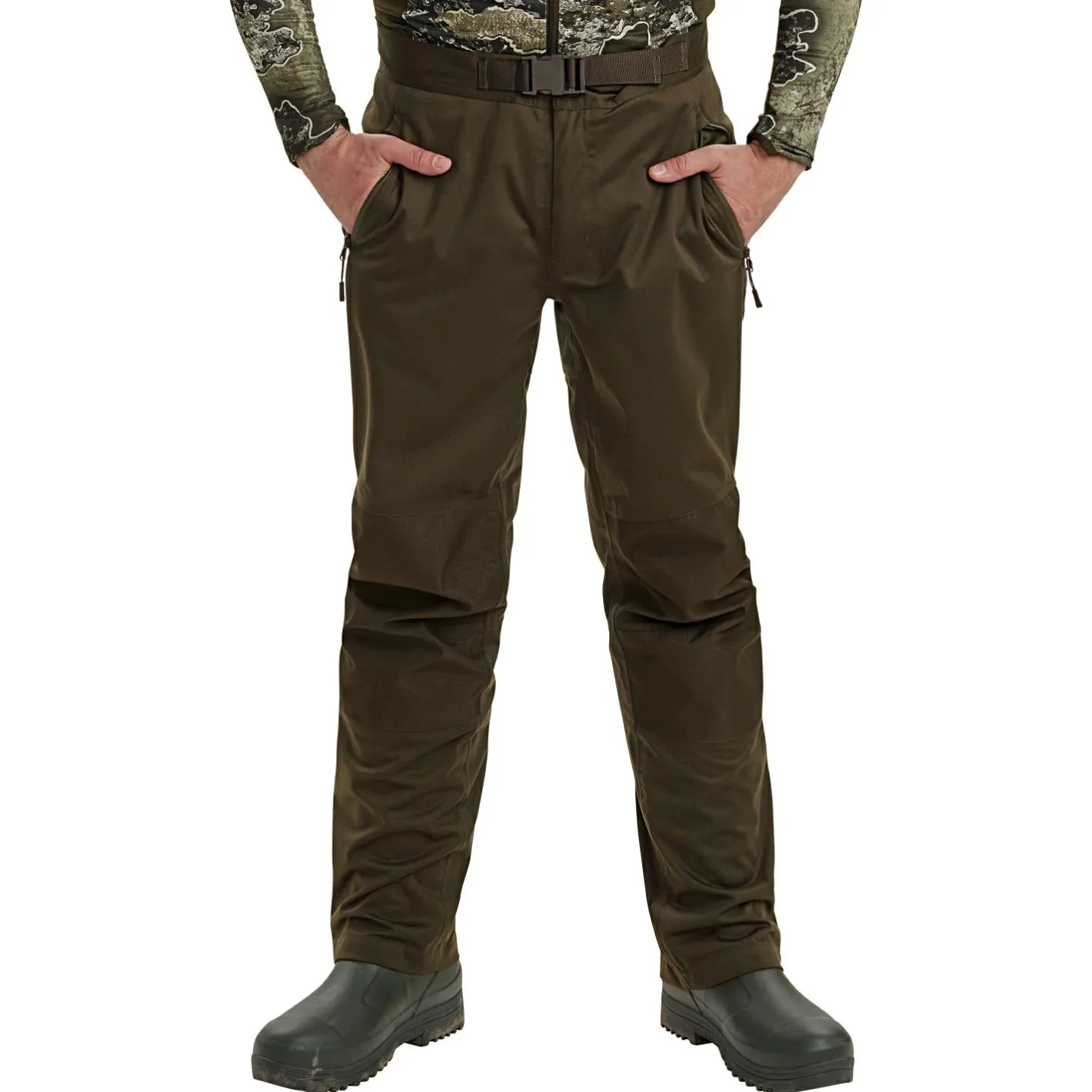 Deerhunter Thermohosen & Regenhosen<Excape Regenhose (Art Green)