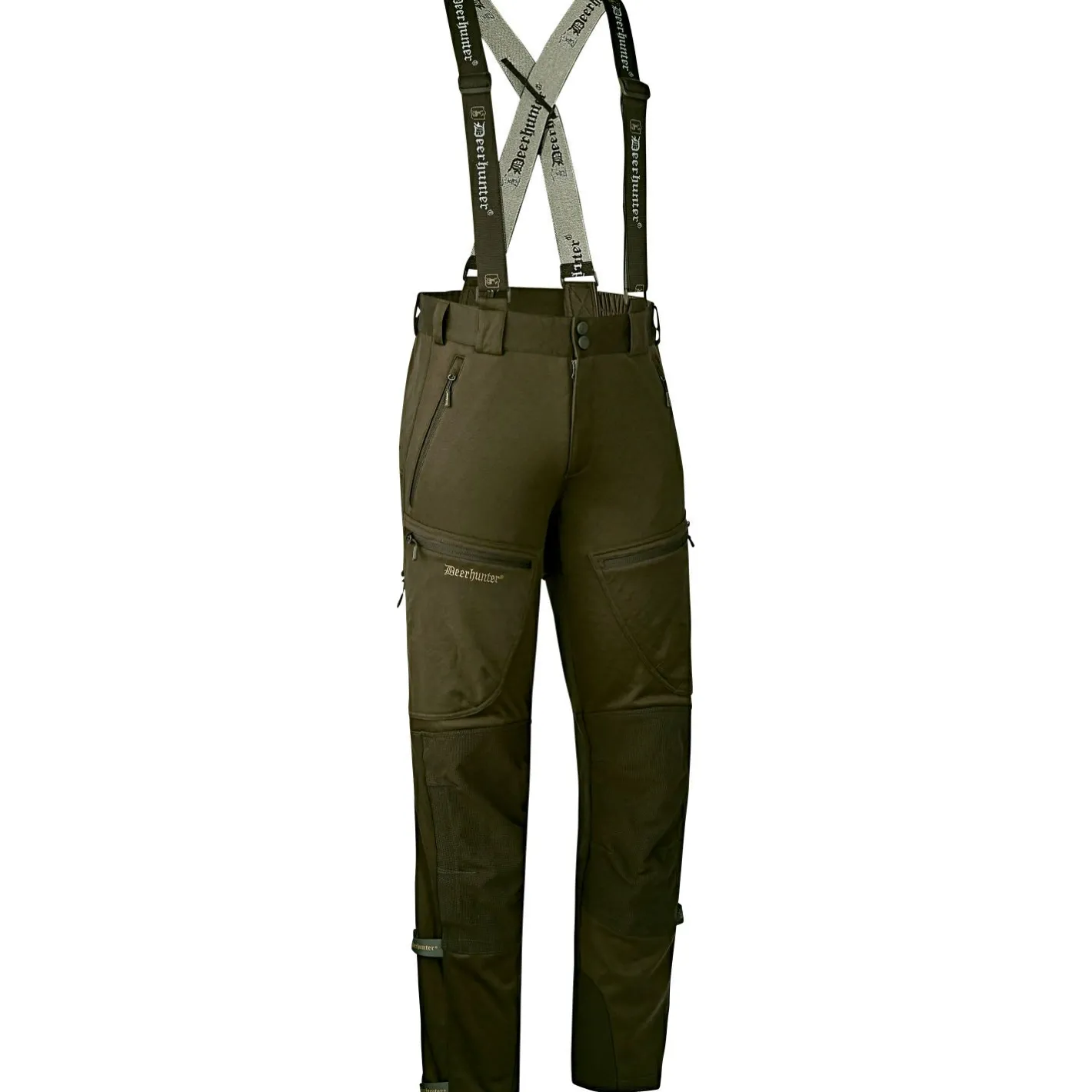 Deerhunter Outdoor- & Angler-Cargohosen<Excape Softshell Hose Herren (Art Green)