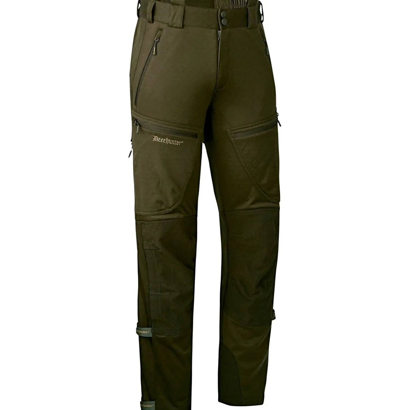 Deerhunter Outdoor- & Angler-Cargohosen<Excape Softshell Hose Herren (Art Green)