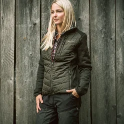 Deerhunter Damen Angeljacken & -Westen<Lady Caroline wattierte Jacke Damen (Timber)