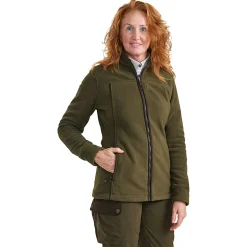 Sale Deerhunter Lady Eagle Fleecejacke Damen (Tarmac Green)