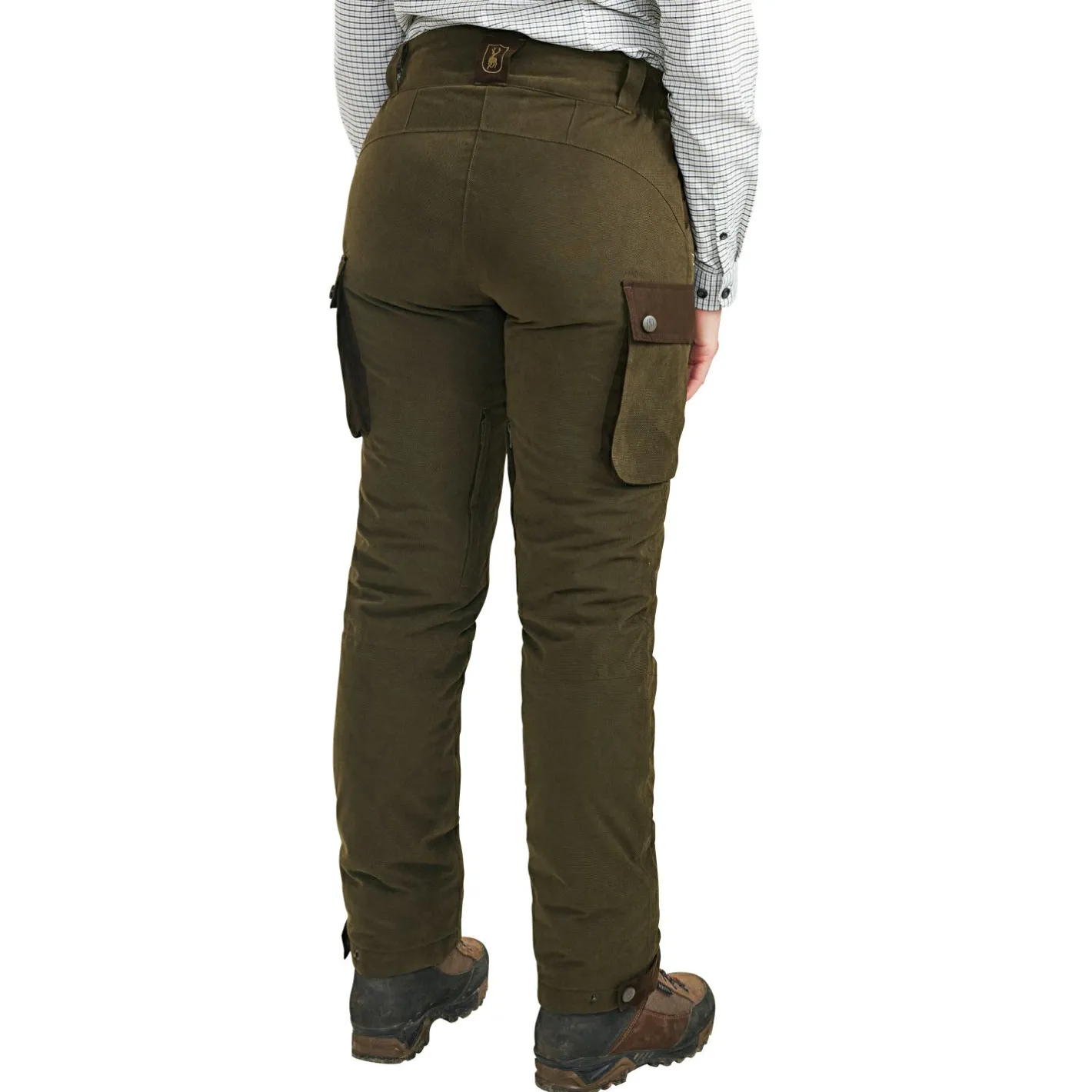 Deerhunter Damen Angelhosen<Lady Eagle Winter Hose Damen (Tarmac Green)